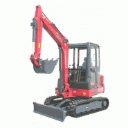 Mini-excavateur VT3000 - moteur Yanmar 35 CV - 3000 kg - 1,5 m largeur