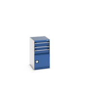 Armoire à tiroir et à porte cubio avec 3 tiroirs / armoire standard SL-569-4.1 - 40018043.11V