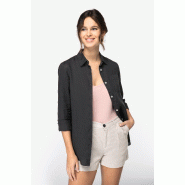 Chemise en lin femme  -  Réf: NS505