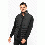 Bodywarmer bi-Matière homme  -  Réf: K6170