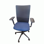 Eurosit - Fauteuil de Bureau d'occasion - Ergonomie Avancée et Design Moderne - Réglages Multiples et Confort Supérieur