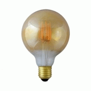 Led fil cob globe g95 e27 4w 2700°k golden blister