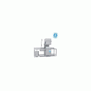 Lave-vaisselle à capot panier 50x50 ELETTROBAR PLUVIA280DG - Acier inoxydable AISI304 - Commandes simplifiées - Technologie brevetée ECC® - Pré-filtre de cuve en matériau composite - Économie et écologie