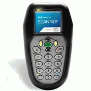 Scanndybasic ii, color,7 keys,2d imager,rfid hf iso144443/iso15693, bt, mfi/wifi