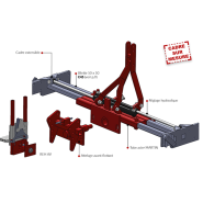 Cadres porte outils sur mesure - GRD 2300