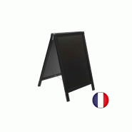 Chevalet stop trottoir - Cadre bois 85 x 55 cm - Référence : PFN49N