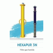 Filtre gaz humide  - hexapur 3n