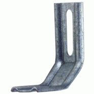 1 équerre réglable acier zingué HETTICH, l.55 mm