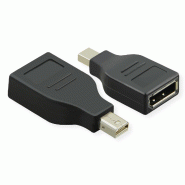 VALUE Adaptateur DisplayPort, Mini DP M - DP F
