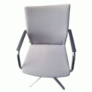 Fauteuil de Conférence Klöber Ciello cie90 d'occasion - design raffiné et ergonomique, structure en acier inoxydable