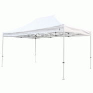 Tente Reception Acier 3x6m BLANC - Gamme Strong - Tente Pliante de  Reception - Tente pliante PRO Acier