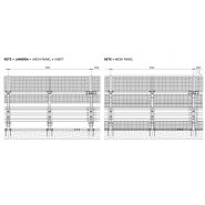 H4-w8 3 ondes wmp - glissière de sécurité - marcegaglia buildtech - barrières pour bordure pont