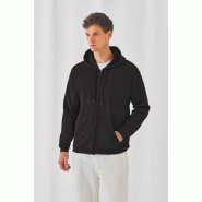 Sweatshirt capuche zippé ID.205 -  Réf: CGWUI25