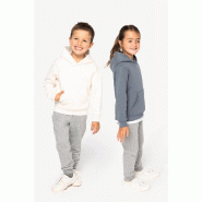 Sweat-shirt écoresponsable à capuche enfant -  Réf: NS404