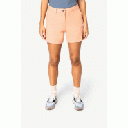 Bermuda chino écoresponsable femme -  Réf: NS739