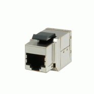 ROLINE Coupleur Keystone RJ-45 blindé, Cat.6A (Classe EA)