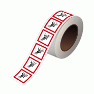 Pictogramme SGH07 - Danger pour sensibilisation cutanée, inhalation, corrosion ou irritation des yeux