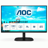 AOC B2 27B2QAM LED display 68,6 cm (27&quot;) 1920 x 1080 pixels Full HD Noir