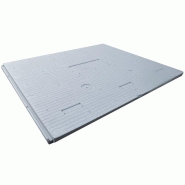 Dalle Rothaplane - Polystyrène graphite certifié Certitherm - 1400x1175 mm - pour plancher chauffant hydraulique