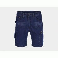 Bermuda jeans multi-poches - Lago jeans bermuda - 23mbm2001 - Herock