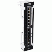 TRENDnet TC-P12C6V Tableau de connexion non blindé Cat6e à 12 ports et fixation murale