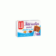 PETIT ECOLIER LAIT POCKET 10X2 250G LU