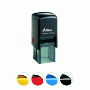Tampon printer shiny s-510 - carré 2 lignes