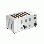 Grille-pain toaster inox 6 fentes 2500 W, 220 V - MONO