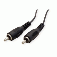 Value câble rca m/m simplex, 10 m