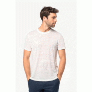 T-shirt en lin homme  -  Réf: NS320