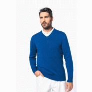 Pullover premium col V -  Réf: K982