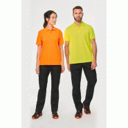 Polo unisexe écoresponsable coton/polyester  -  Réf: WK208