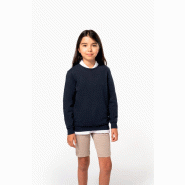 Sweat-shirt col rond enfant -  Réf: K4038