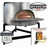 Four à pizza professionnel structure béton pour encastrement du diamètre intérieur ø110cm au ø184cm