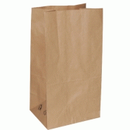 Sac papier kraft - sos kraft | 22 + 14 x 38 cm