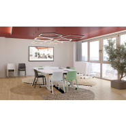 Chaise polypropylène empilable, légère et confortable pour salle de réunion, espaces détente ou visiteurs - SOLEO