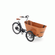 Triporteur électrique Babboe Carve Mountain - Transport jusqu'à 4 enfants - Moteur Yamaha 36V 250W