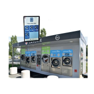 Kiosque laverie pour site de lavage