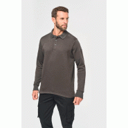 Sweat-shirt col polo homme -  Réf: WK4000