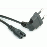 Cordon d'alimentation connector iec3 60320-1, is-014a male c17