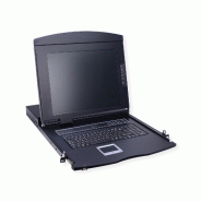 VALUE Console KVM 19&quot;, 43 cm (17&quot;) TFT (16:9), VGA, USB, clavier Français