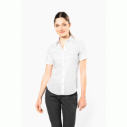 Chemise manches courtes sans repassage femme -  Réf: K540