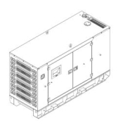 Groupe électrogène diesel  400/230 V - 50 Hz - 3 Phases - AJD132 (EU)