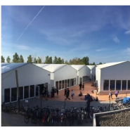 Bâtiment modulaire pour Salle de Classe et Gymnase Polyvalent - HTS TENTIQ GMBH