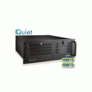 Rack 4U silencieux 19&quot; alimentation 500W compatible PICMG et ATX - Référence: ACP-4000BP-50F