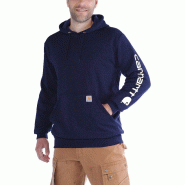 Sweat-shirt capuche logo -  Réf: CARK288