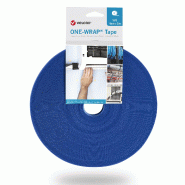 VELCRO® One Wrap® Bande 30 mm, bleu, 25 m