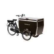 Triporteur électrique Bakfiets Flightcase - Shimano E-Bike Systems - Grande capacité et stabilité