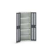 Armoire Verso à Porte Ventilée avec 4 tablettes