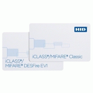 Carte hid 2324 iclass® 32k + mifare classic® 4k - 2324bnggmnn